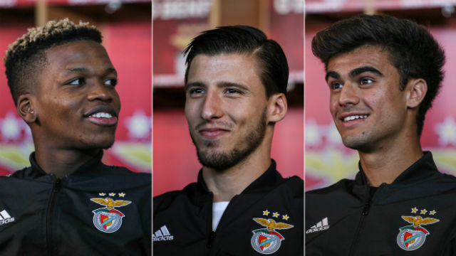 Florentino, R&#250;ben Dias e Jota