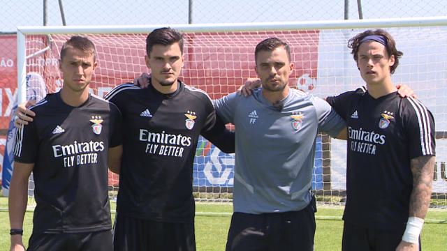 Equipa de guarda-redes do Benfica