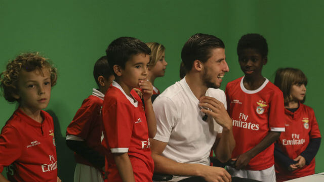 Rúben Dias em entrevista