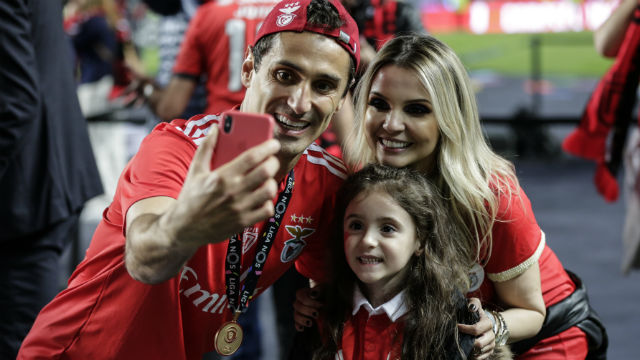 Jonas com a família