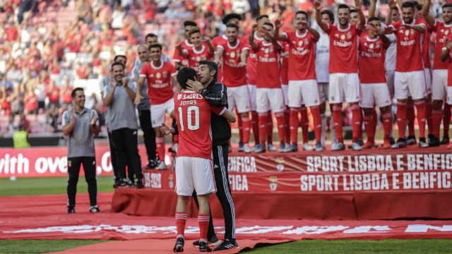 Jonas com Bruno Lage