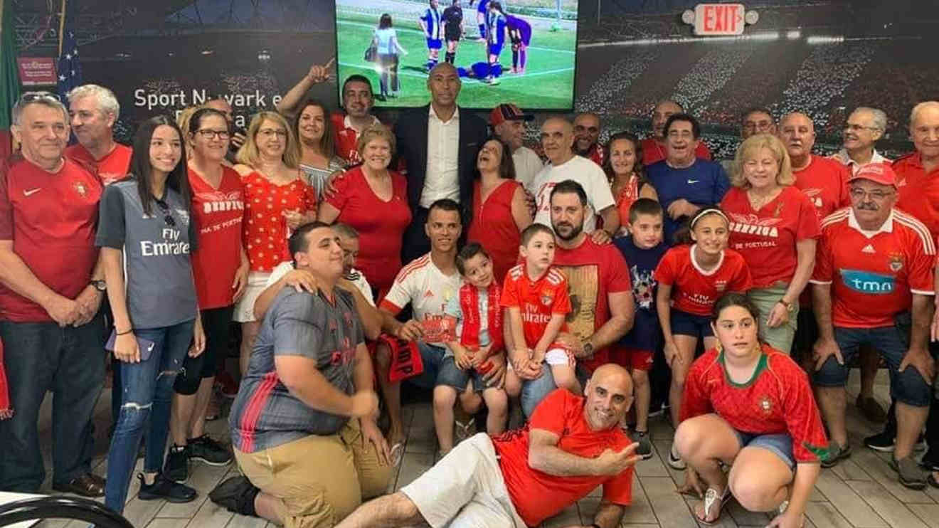 Luisão em Newark