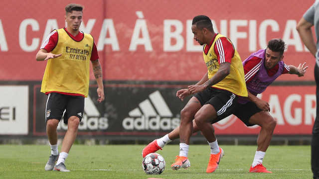 Nuno Santos, Caio Lucas e Salvio