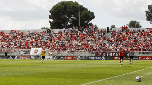 Treino Benfica Aberto aos Sócios
