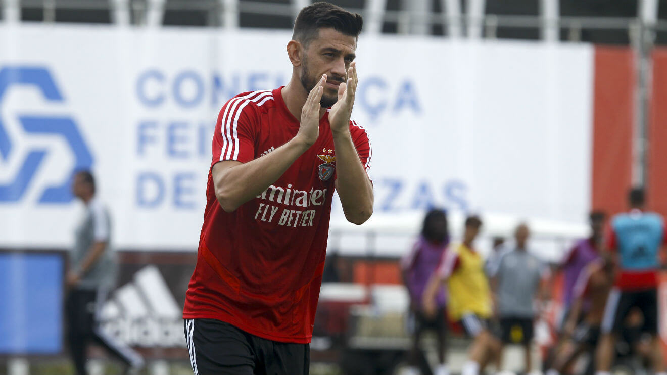 Treino aberto do Benfica