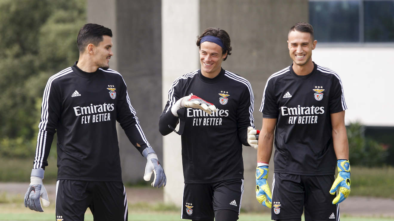 Treino Benfica