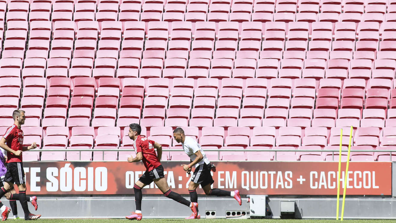 Treino Benfica Estádio da Luz 23 de Maio