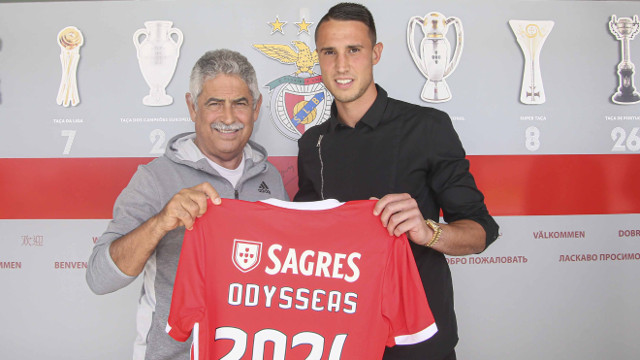 Presidente Lu&#237;s Filipe Vieira e Odysseas