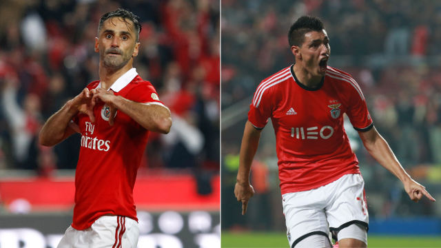 Jonas e Cardozo Benfica
