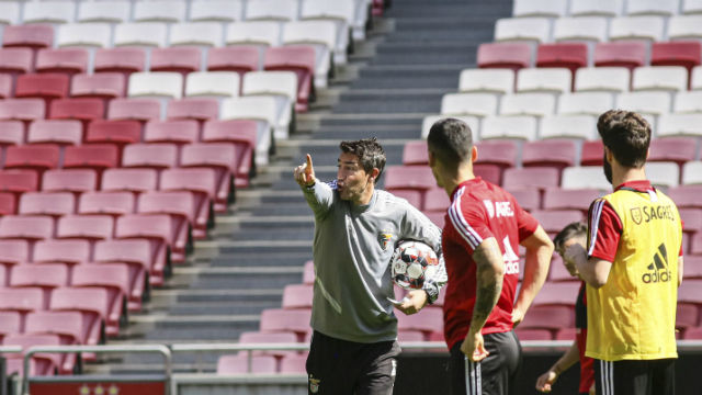 Treino Benfica Estádio da Luz