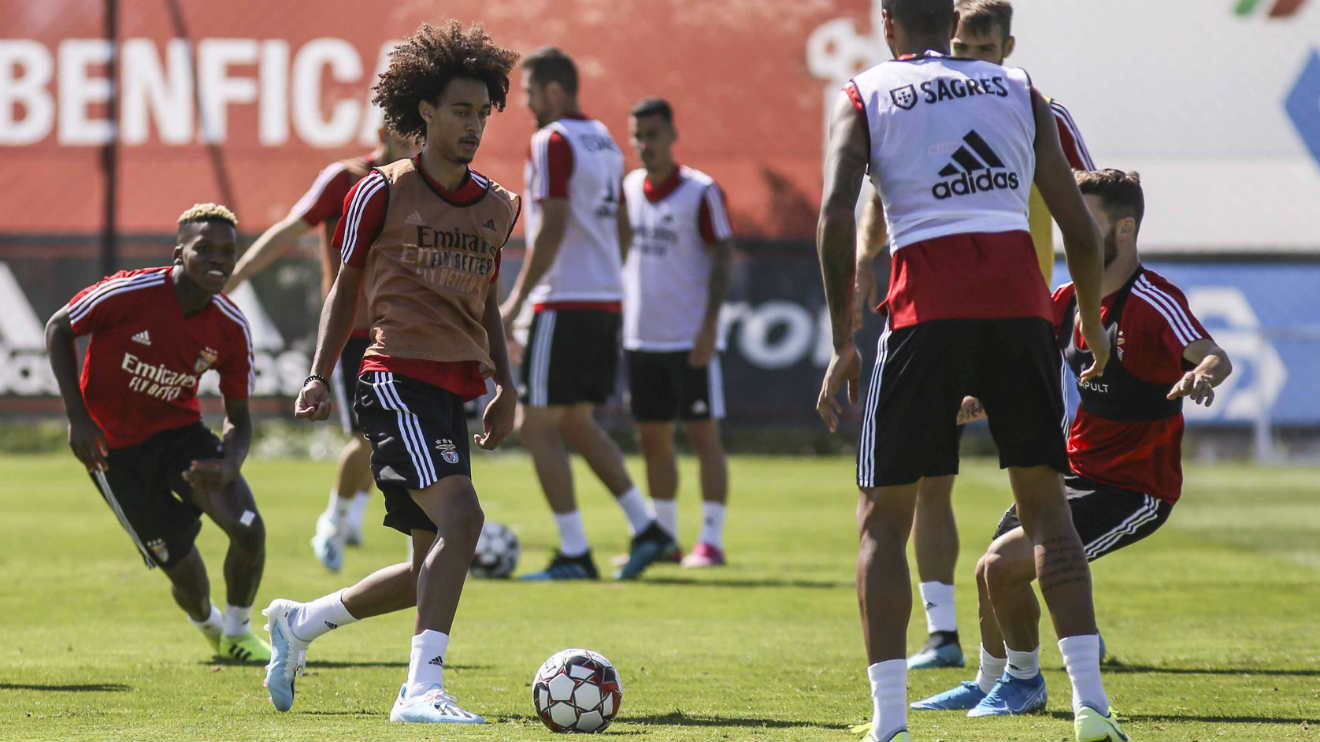 Treino Benfica