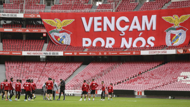 Treino Benfica 
