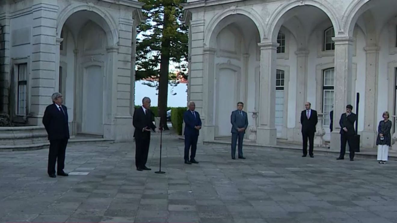 Receção Benfica Palácio de Belém