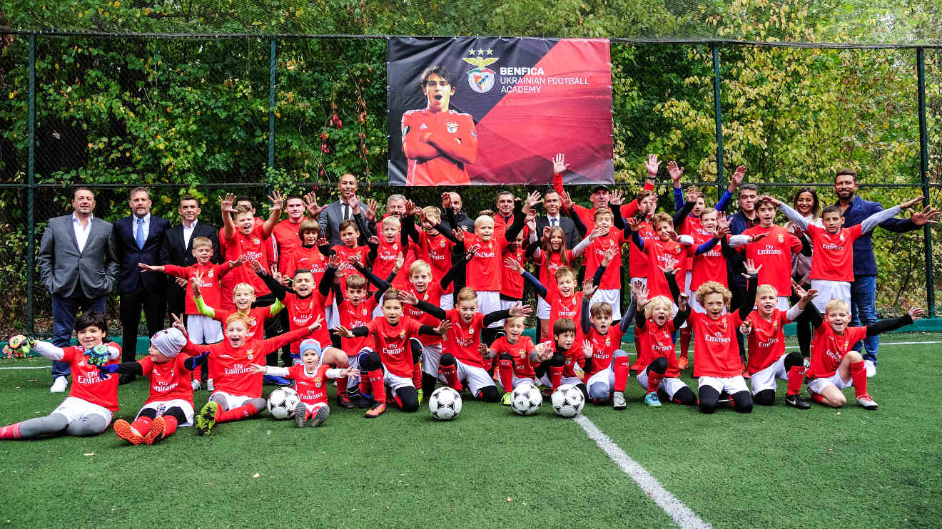 Escola de Futebol do Benfica em Kharkiv