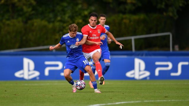 Futebol Dínamo Zagreb Benfica UEFA Youth League