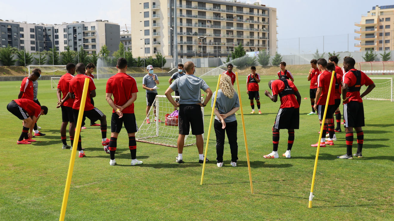 Treino Coletivo UEFA Youth League