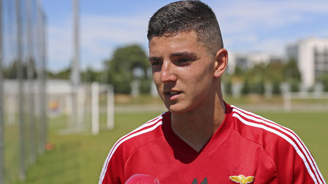 Treino equipa Youth League