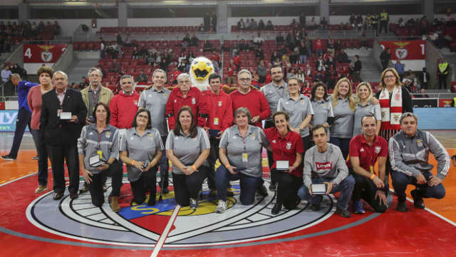 Homenagem Andebol Benfica