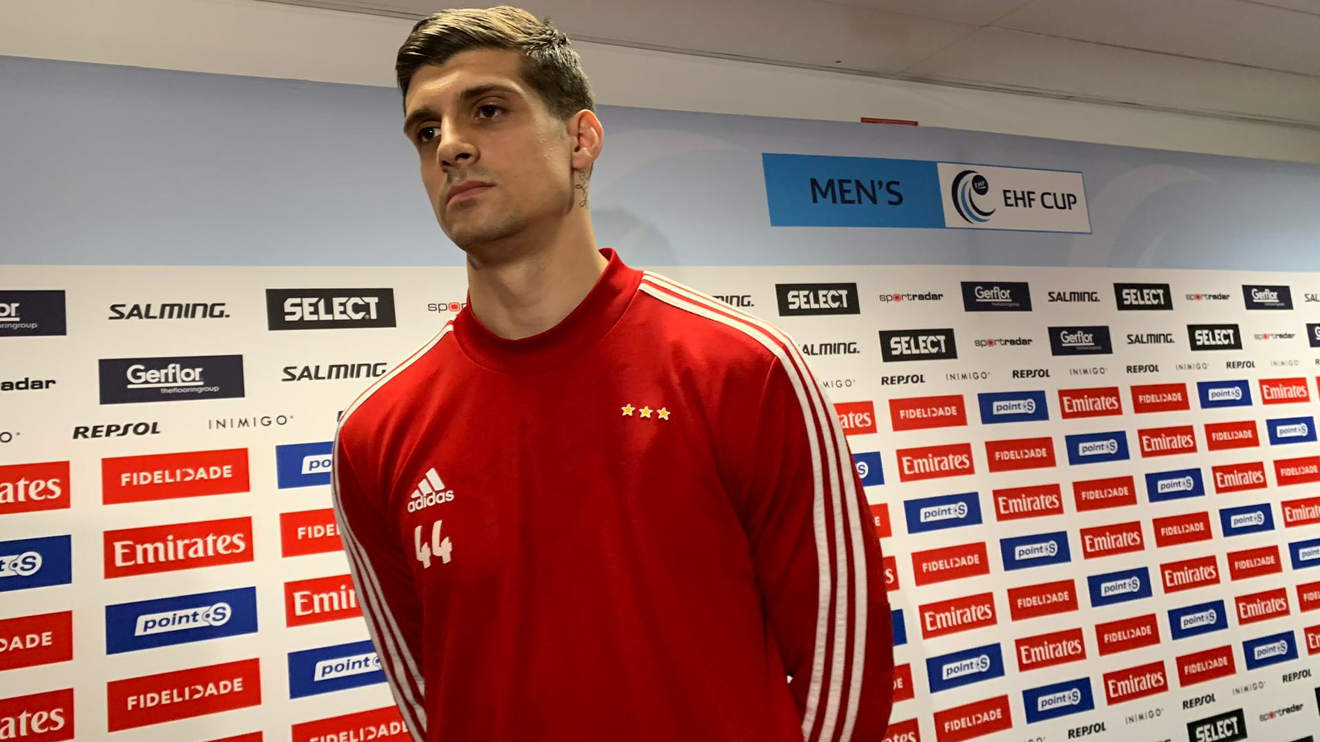Petar Djordjic em antevisão à 2.ª jornada da Taça EHF