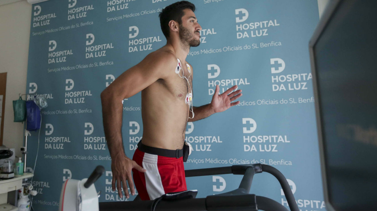 Exames médicos no Hospital da Luz