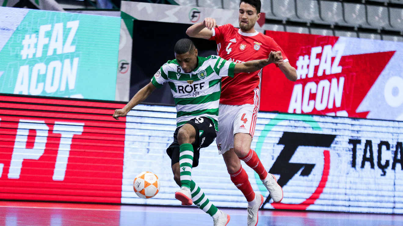 Benfica Sporting Futsal Quartos Taca Cronica Sl Benfica