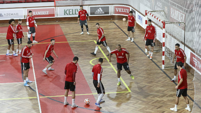 Treino Benfica