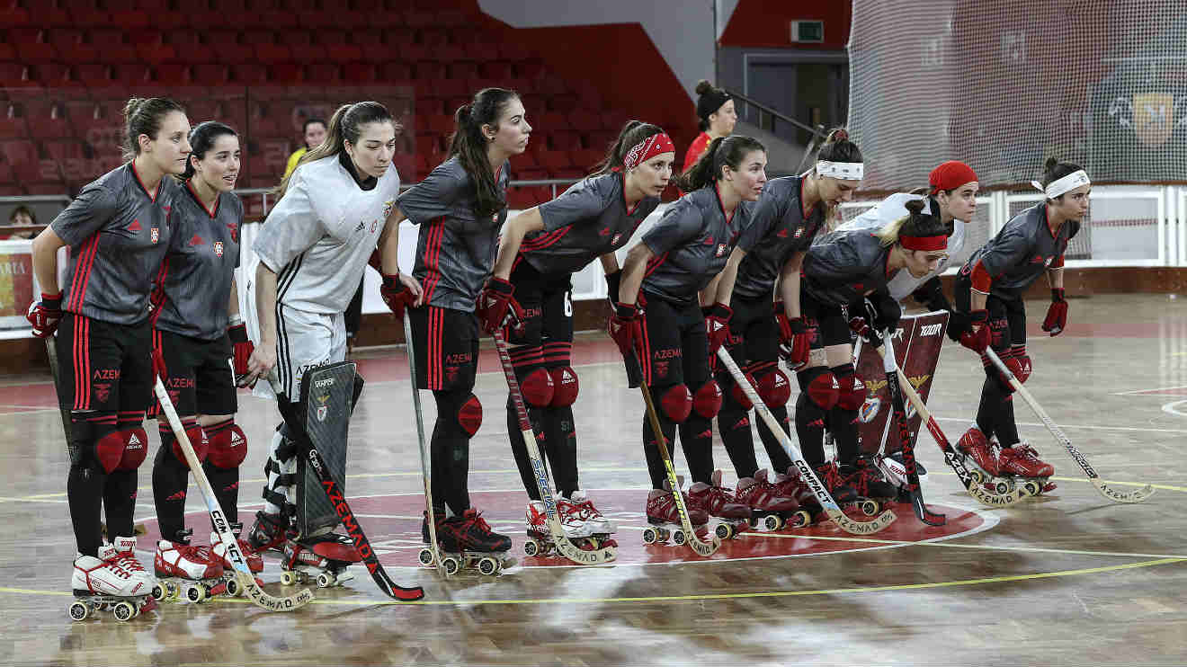 Benfica-Manlleu Hoquei em Patins feminino