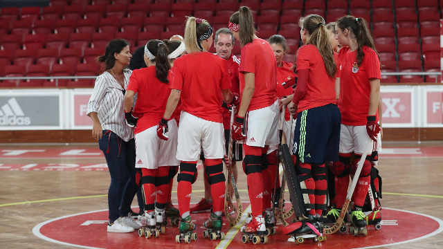 Equipa feminina de hóquei em patins do SL Benfica