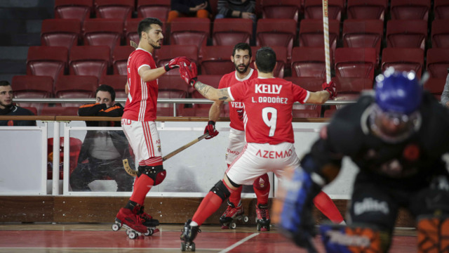 Benfica-Juventude Viana Hóquei em Patins
