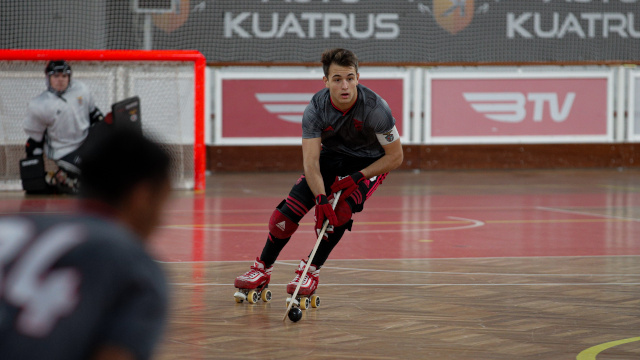Benfica Miguel Fortunato Em jogo Hóquei em Patins