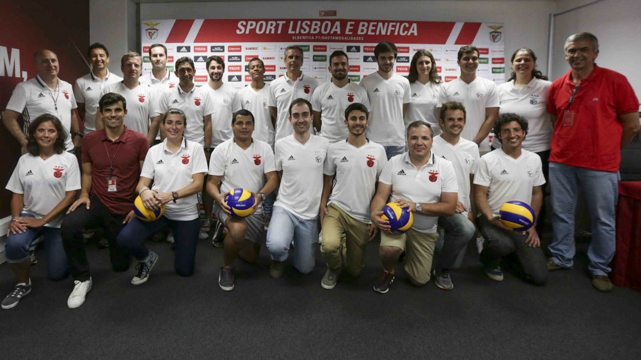 Apresentação dos Treinadores da Formação de Voleibol para 2019/20