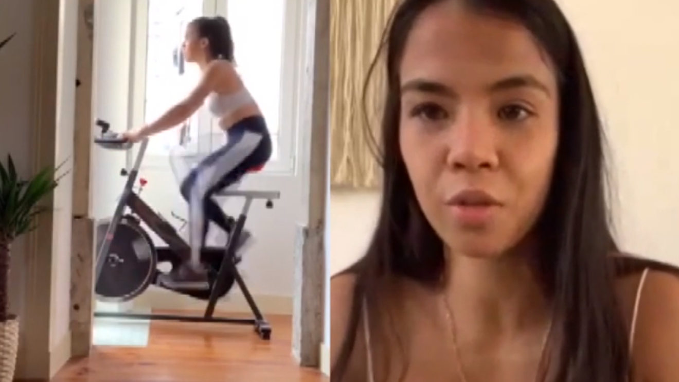 Marta Pen Atletismo Benfica Mensagem Covid-19