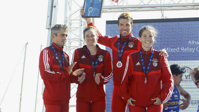Jo&#227;o Silva, Katie Zaferes, Jo&#227;o Pereira e Melanie Santos