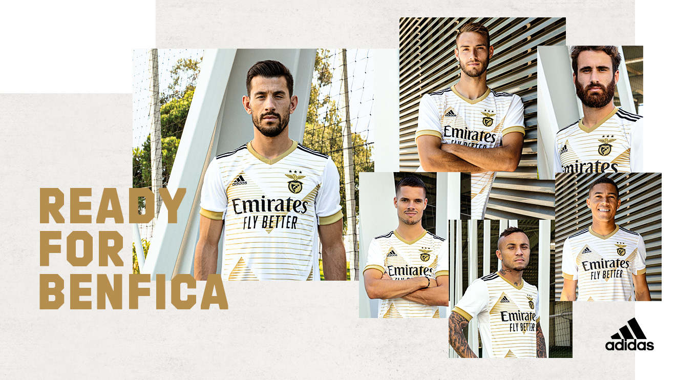 Benfica 3 ª Camisola Da Epoca 21 Adidas Sl Benfica