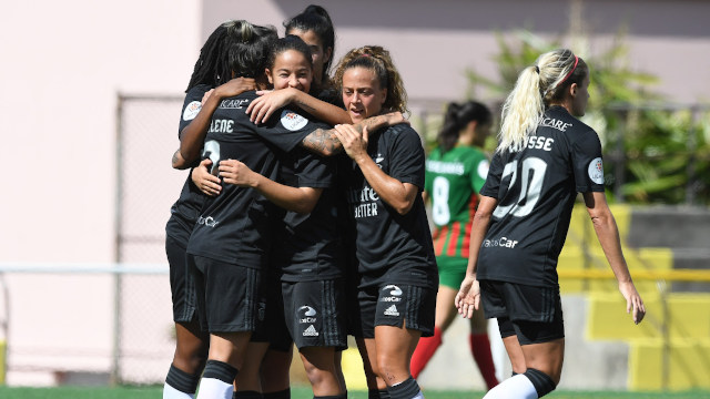 Futebol feminino Maritimo Benfica