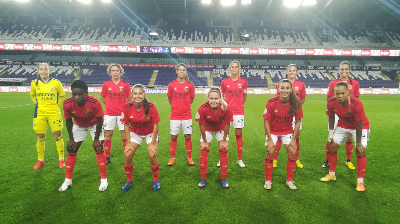 Onze inicial Benfica feminino