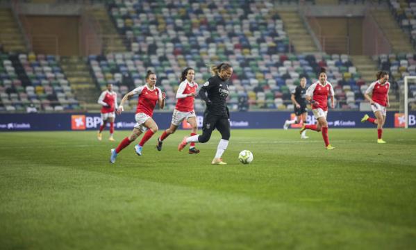Nycole na final da Ta&#231;a de Portugal frente ao SC Braga