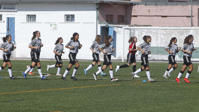 Equipa B/Sub-19 do Benfica em treino