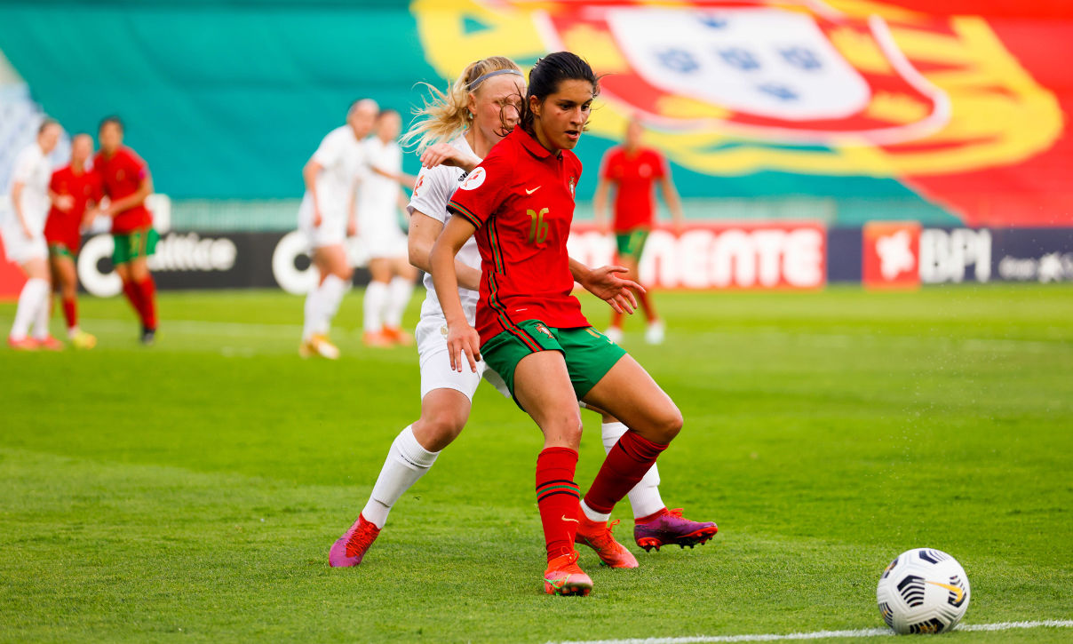 Kika Nazareth, Portugal-Rússia, Play-off Europeu 2022