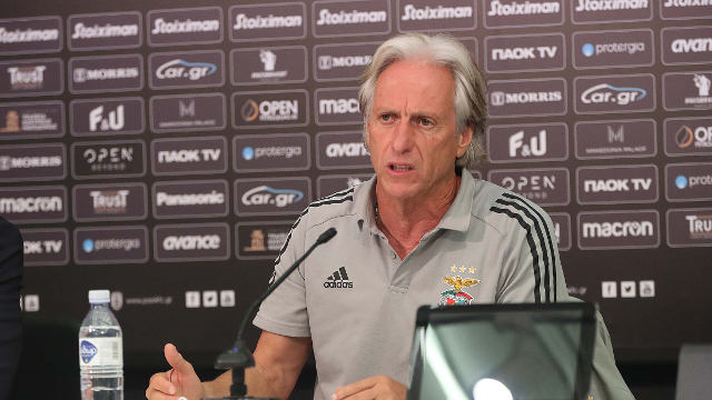 Antevisão PAOK-Benfica Jorge Jesus e Pizzi