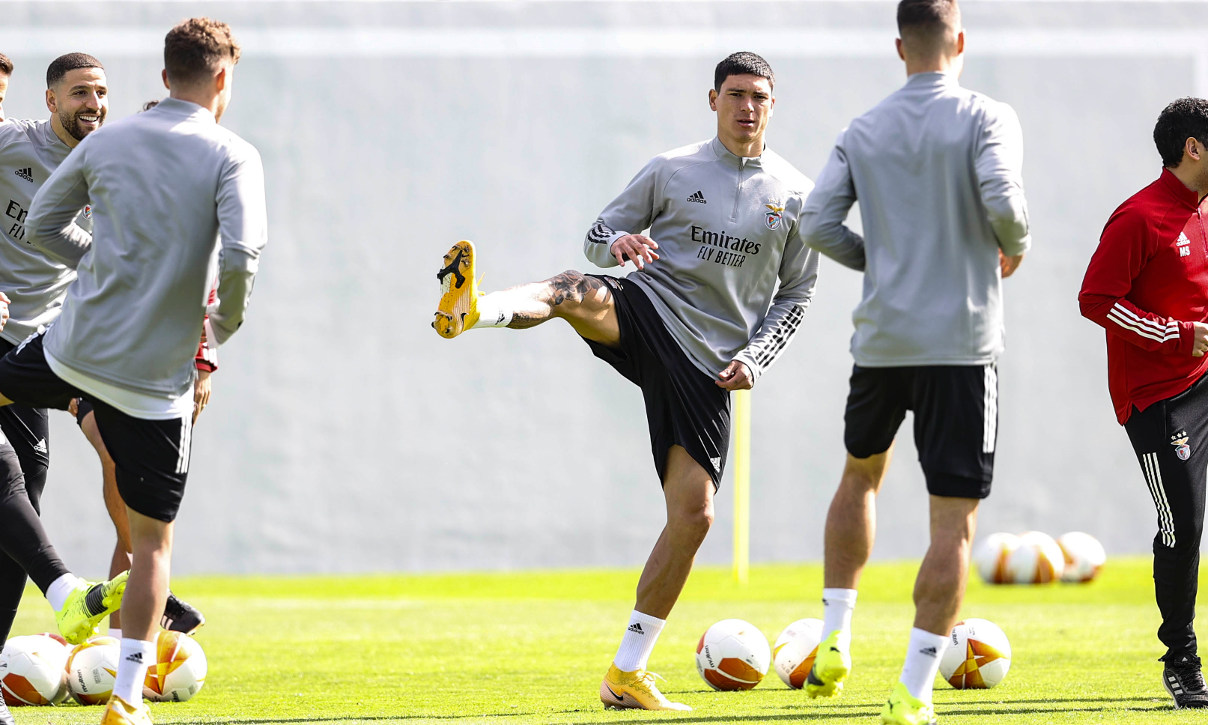 Treino Benfica
