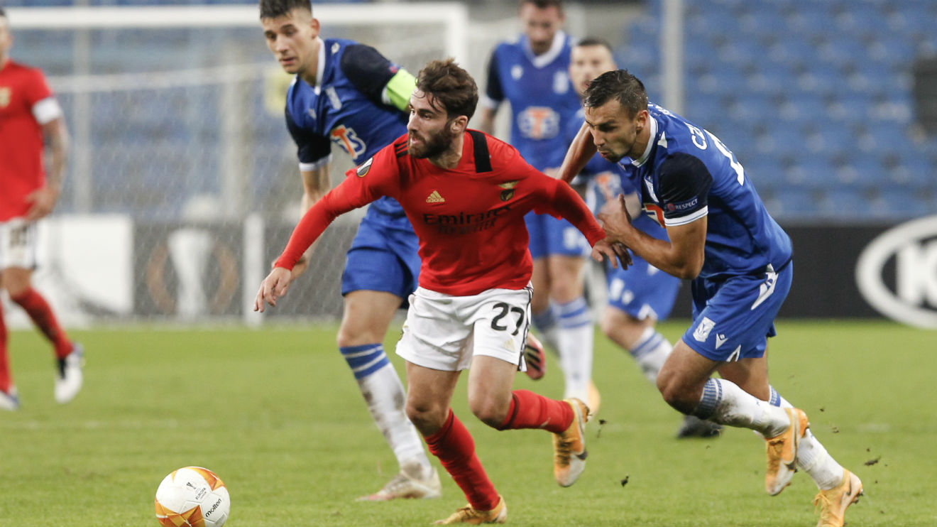 Raio-X Benfica-Lech Poznan