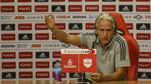 Jorge Jesus Antevisão Benfica-Moreirense Liga NOS