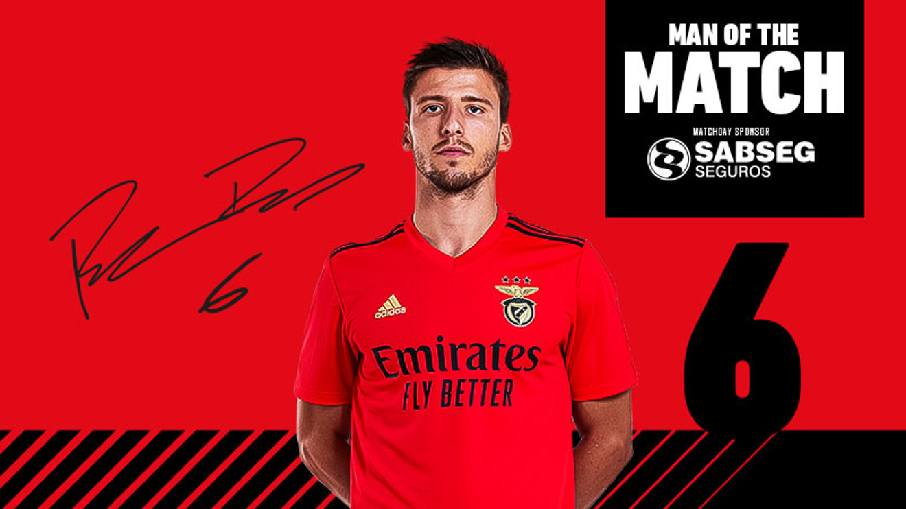 Benfica Moreirense Man of The Match Rúben - SL Benfica