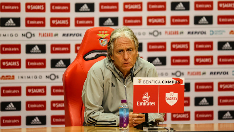 Jorge Jesus, treinador do Benfica