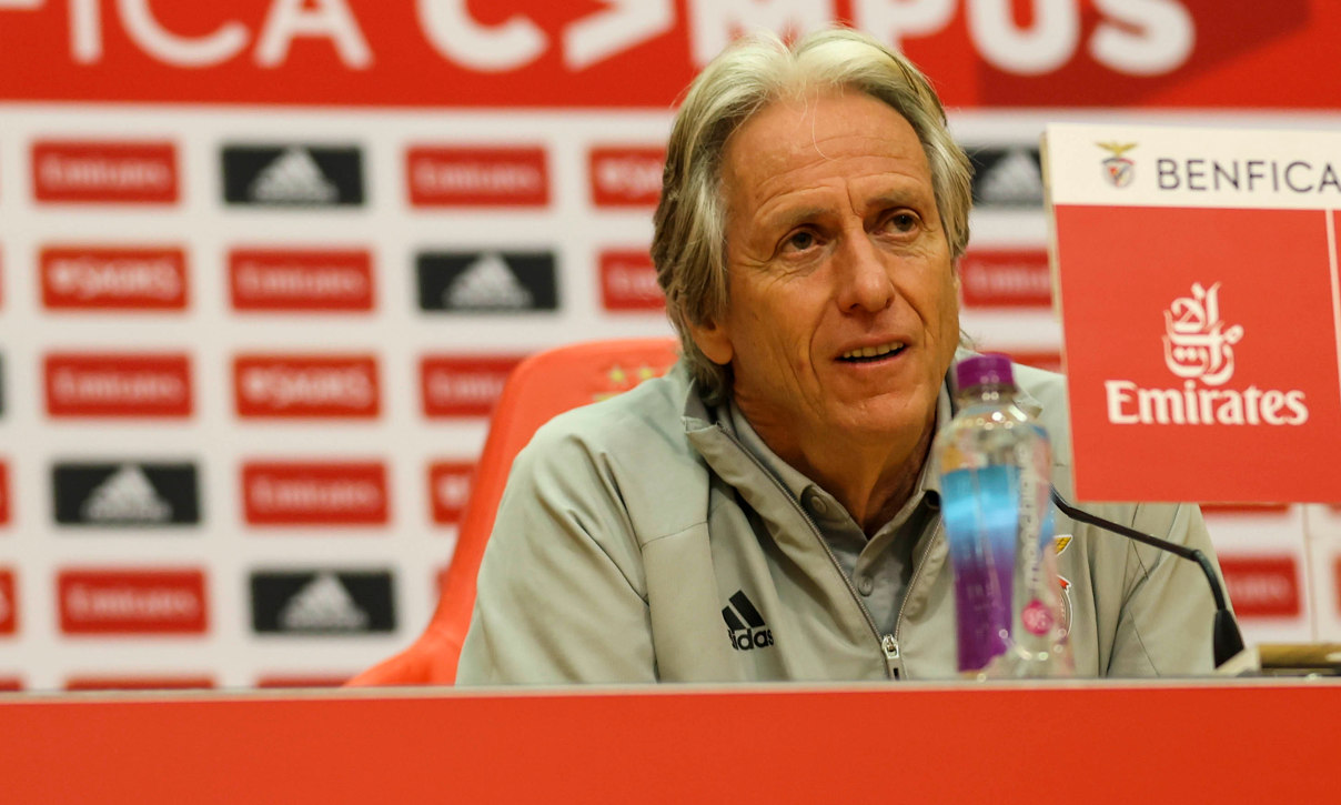 Jorge Jesus, treinador do Benfica