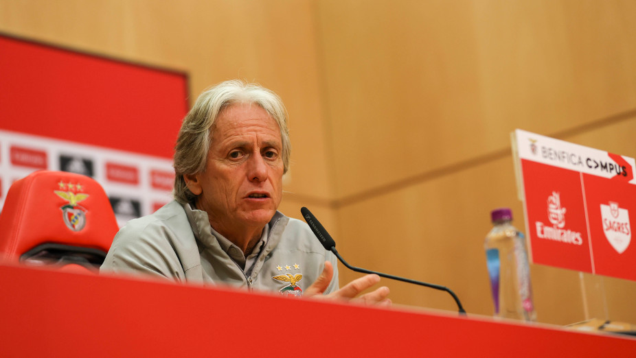 Jorge Jesus, treinador do Benfica