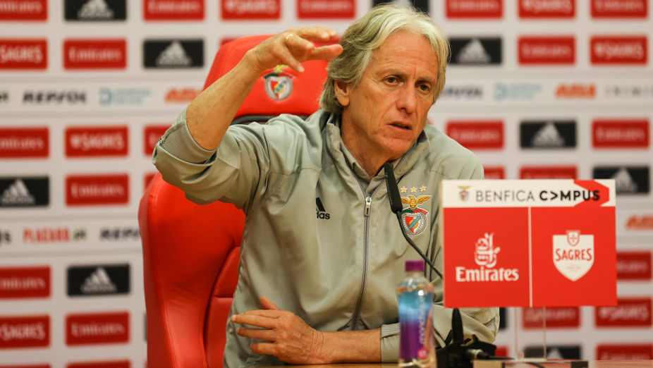 Jorge Jesus, treinador do Benfica