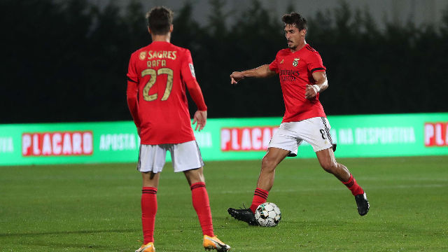 Gabriel marcou um dos golos do Benfica