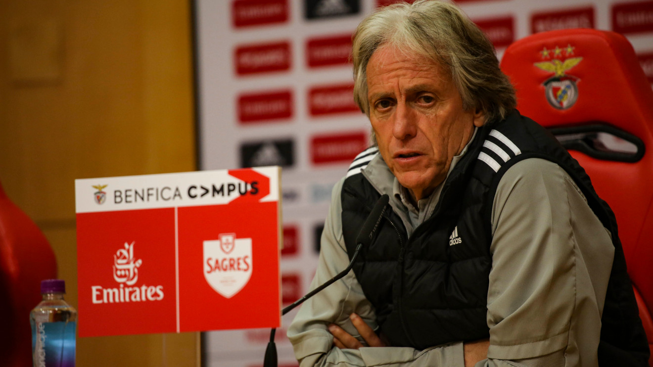 Jorge Jesus Treinador do Benfica Antevisão jogo com Boavista